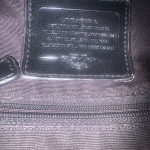 Coach Elegant Black Leather Women's Bag